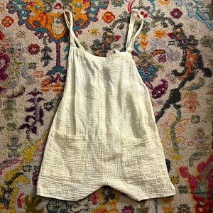 CRÈME COVER UP ROMPER